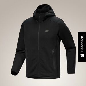 ARC’TERYX KYANITE HOODY Black Hoody UNISEX size S BNWT